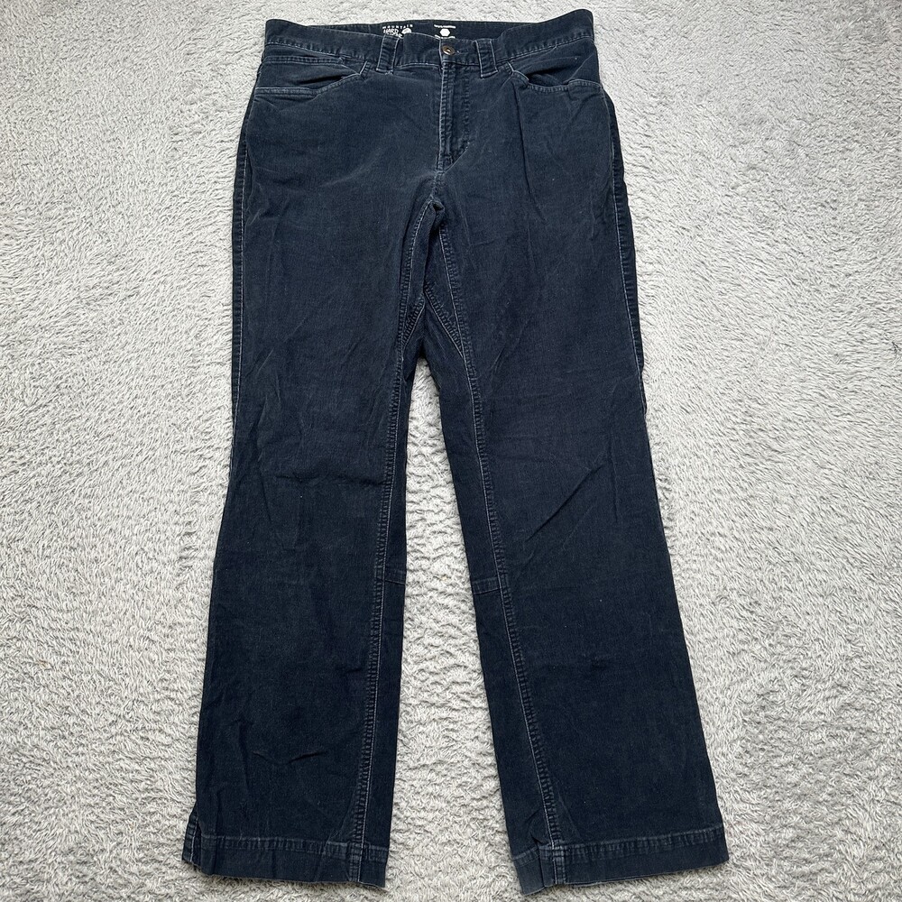 Mountain Hardwear Pants Mens 32x32 Blue Corduroy Five Pocket
